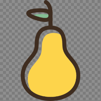 Pear PNG Image Background