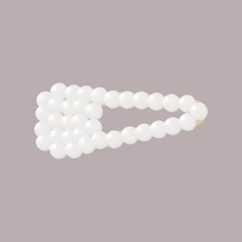 Pearl hair clip sticker, women&rsquo;s | Free PSD - rawpixel