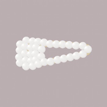 Pearl hair clip sticker, women&rsquo;s | Free Vector - rawpixel