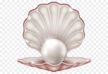 Pearl Royalty-free Clip art - Beautiful Clam with Pearl PNG Clipart Image 