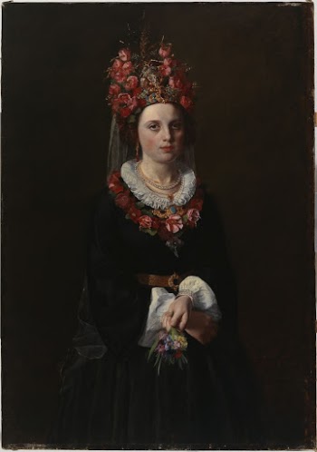 Peasant bride from åland, 1869 | Free Photo - rawpixel
