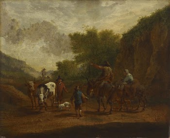 Peasants on the road, 1659 | Free Photo - rawpixel