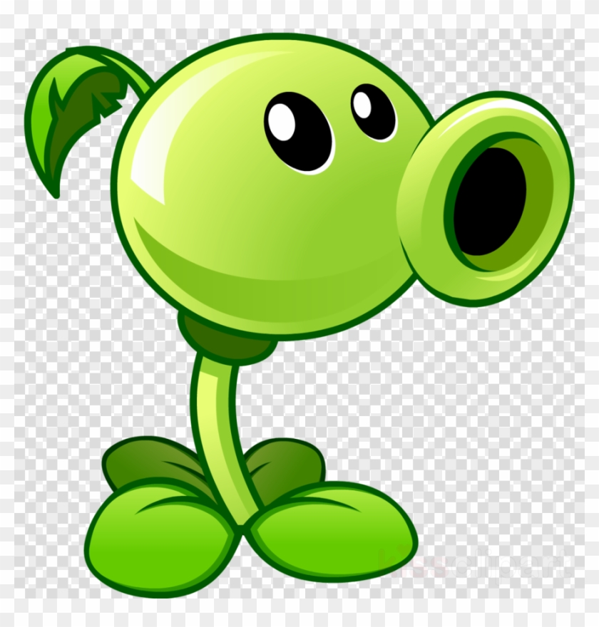 Peashooter Pvz Clipart Plants Vs - Plants Vs Zombies Pea