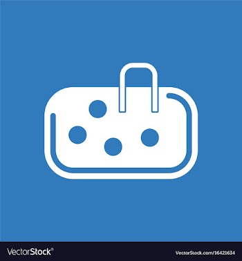 Pebble bag vector image