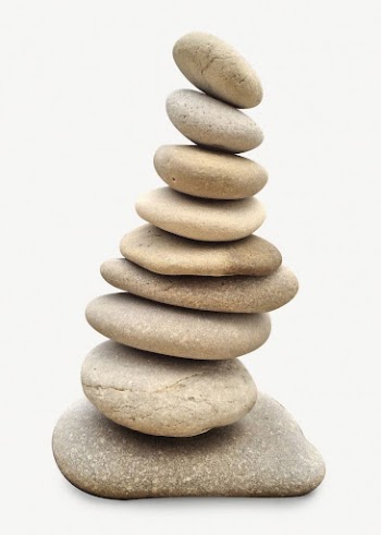 Pebbles stacking collage element psd | Free PSD - rawpixel