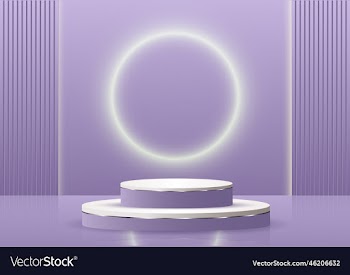 pedestal backdrop blank minimal design concept