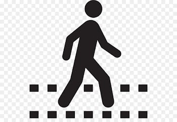 Pedestrian crossing Computer Icons Clip art - pedestrian walking 