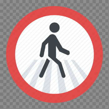 Pedestrian crossing sign, pedestrian crosswalk sign, pedestrian ...