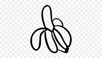 Peeled Banana Vector - Food