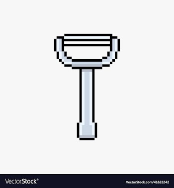 peeler in pixel art style