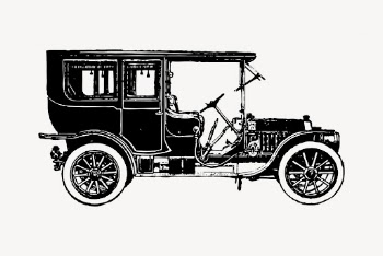 Peerless automobile, vintage transportation illustration | Free Vector Illustration - rawpixel