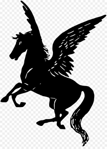 Pegasus Scalable Vector Graphics Silhouette Clip art - Pegasus PNG Clipart 