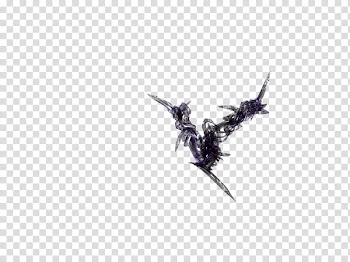 Peieces render , black abstract illustration transparent background PNG clipart