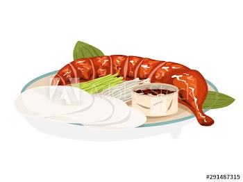Peking duck, asian cuisine