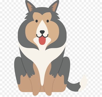 Pekingese dog vector 
