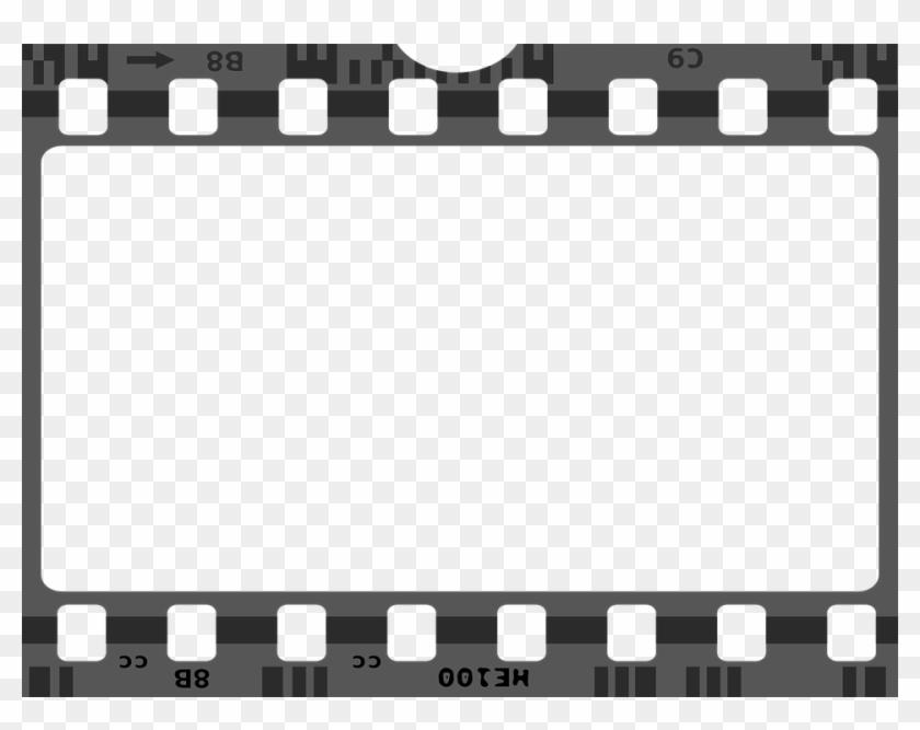 Película, Cine, Negativo, Marco, Cámara, Frontera - Film Strip Png Transparent