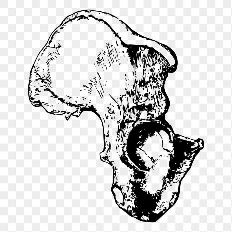 Pelvis anatomy png sticker illustration, | Free PNG - rawpixel