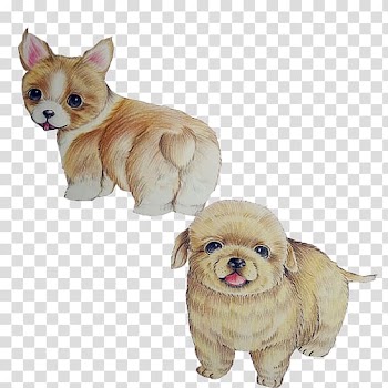 Pembroke Welsh Corgi Bichon Frise Puppy Dog breed, Corgi puppy water-color material transparent background PNG clipart