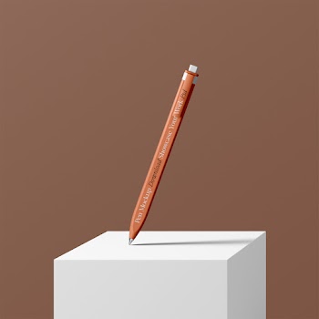 Pen on Box Mockup