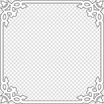 Pen, Simple pen black frame transparent background PNG clipart