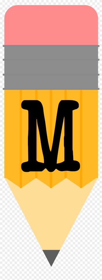 Pencil Alphabet Banner M 1,076×2,778 Pixels - Letter