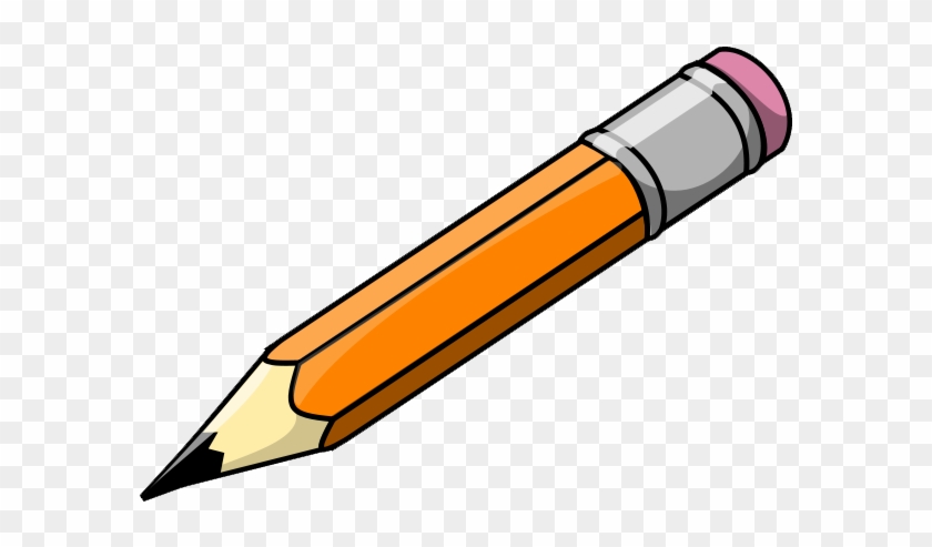 Pencil And Paper Clipart - School Pencil Clip Art