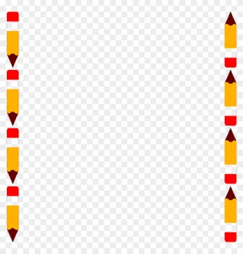 Pencil Border Clip Art School Clip Art Borders Of A - Pencil Borders And Frames