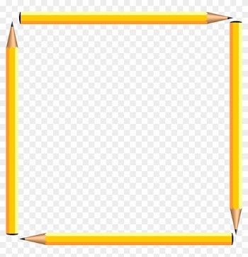 Pencil Border Pencils Free A Blank Pencil Frame - Free Clip Art Borders School