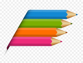 Pencil Crayon Animation - Color crayon business analysis chart 