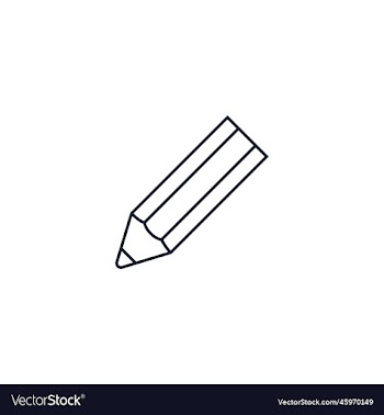 pencil creative icon from stationery icons