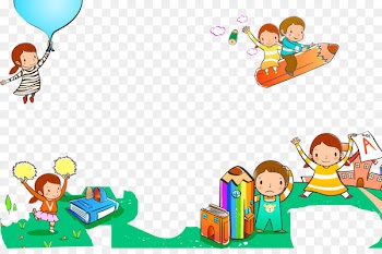 Pencil Drawing - Cartoon children book pencil decoration background 