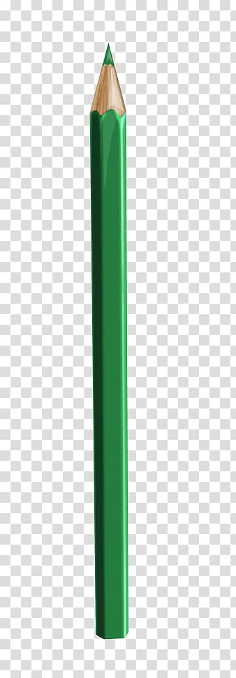 Pencil Green Stationery, Watercolor pen transparent background PNG clipart