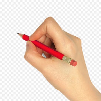 Pencil Hand - Right hand to pull the material penned Free 