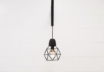 pendant lamp hanged on white room