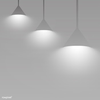 Pendant lamp on gray | Free stock vector - 580012