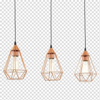 Pendant light Light fixture EGLO Lighting, energy-saving lamps transparent background PNG clipart