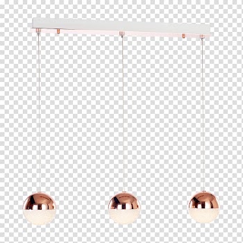 Pendant light Lighting Light fixture Copper, hanging lights transparent background PNG clipart