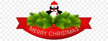 Penguin A Maigret Christmas - Merry Christmas Decor with Penguin PNG Clipart Image 