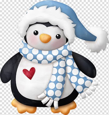 Penguin Christmas , Little Penguin transparent background PNG clipart