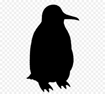 Penguin Clip art Fauna Beak Silhouette -  