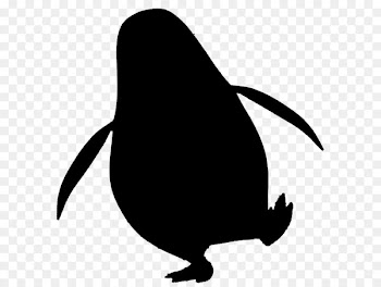 Penguin Clip art Fauna Beak Silhouette -  