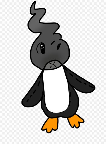 Penguin, Dog, Black White M, Cartoon, Flightless Bird PNG