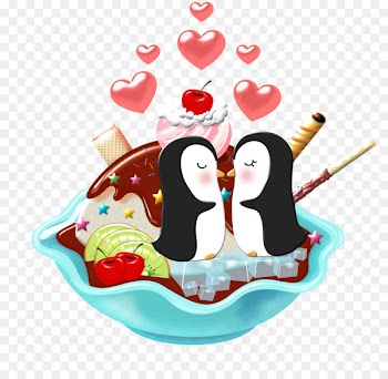 Penguin Falling in love Image Bird Photography - arbaeen cartoon 