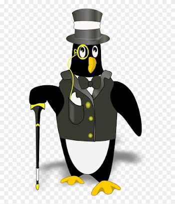 Penguin In Tux Clipart, Vector Clip Art Online - Coolest Thing Throw Blanket