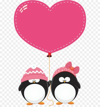 Penguin Love Clip art - penguin 