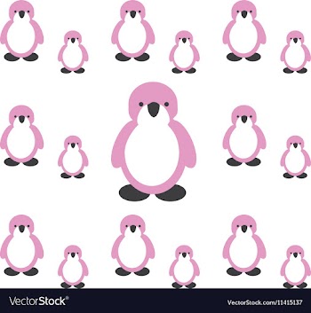 Penguin vector image
