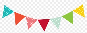 Pennant Banner Clipart - Garden Party Clip Art