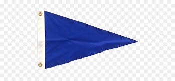 Pennon Banner Flag Blue Tarpaulin - Flag 