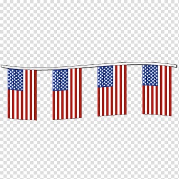 Pennon Flag of the United States Sales, american flag transparent background PNG clipart