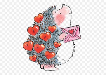 Penny Black Wedding invitation Paper Postage stamp Rubber stamp - Send a love letter hedgehog 